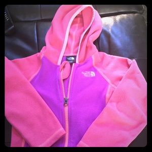 Fleece zip up north face